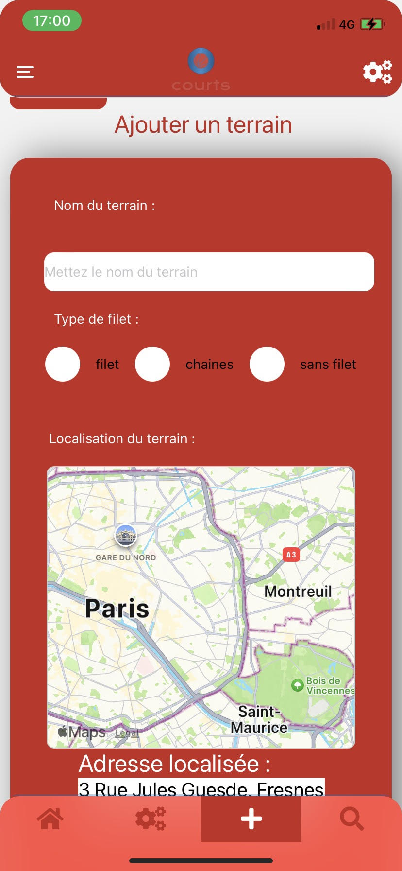 Image de l'application
